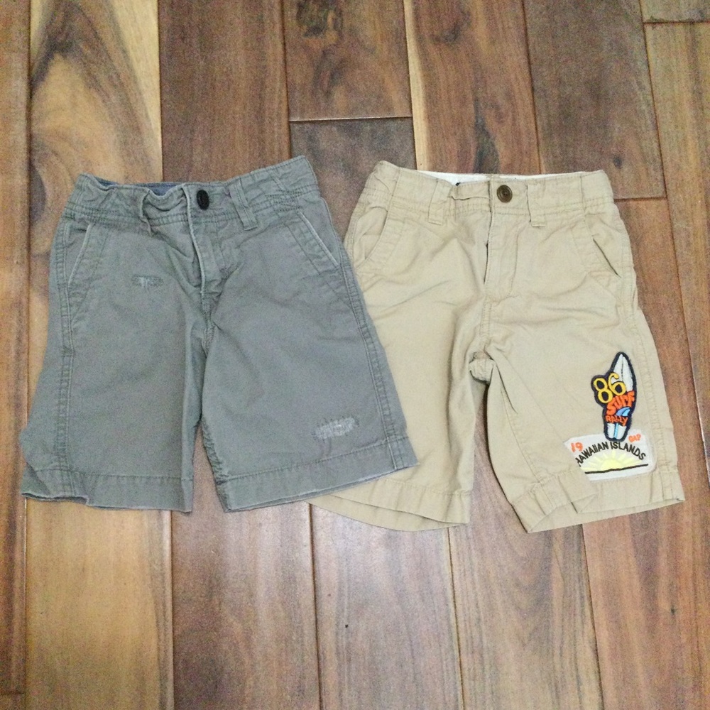 Toddler boys GAP 3 3T kids shorts bundle lot Surf surfboard Hawaii little kids